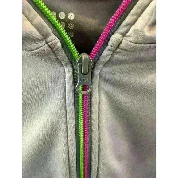 TITLE NINE Women’s Regulator Hoodie Full Zip Two Tone Zipper Lavender Sz S Small - Picture 3 of 7